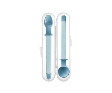 Simba It's Yummy Feeding Spoon 2pcs with Case BLUE CIEL