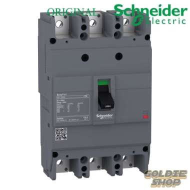 GOLD ORIGINAL SCHNEIDER MCCB EZC250N 3P 250A 25kA 0724 MCCB