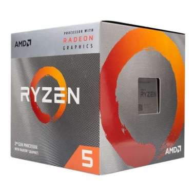AMD Ryzen 5 3400G with Radeon RX Vega 11 Graphics (AM4, 4 Core)