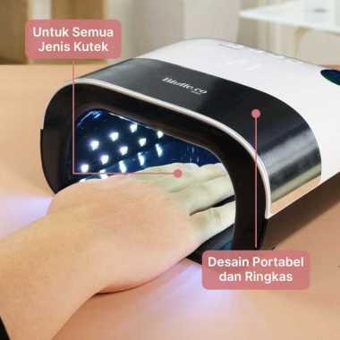 Pengering Kutek Kuku Smart Nail Lamp LED Light Gel Manicure