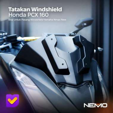 Braket / Tatakan Windshield / Visor Honda Pcx 160