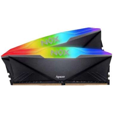 Memory RAM PC APACER NOX RGB DDR4 2X8GB 3600Mhz Black Longdimm
