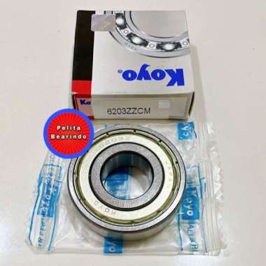 BEARING 6203 ZZ KOYO 6203ZZ TUTUP BESI
