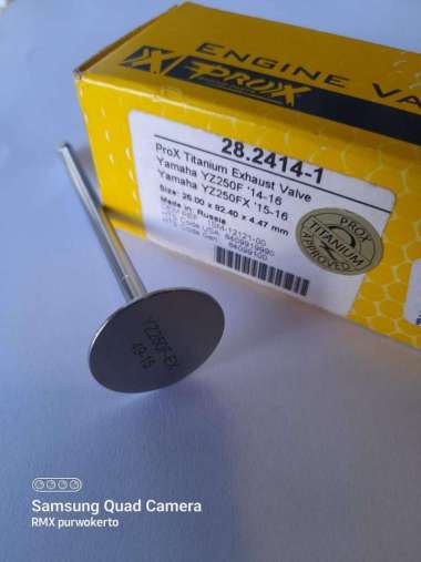 Valve Exhaust Yamaha YZ250F