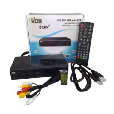 Set Top Box Dvb T2 Vdr Multicolor
