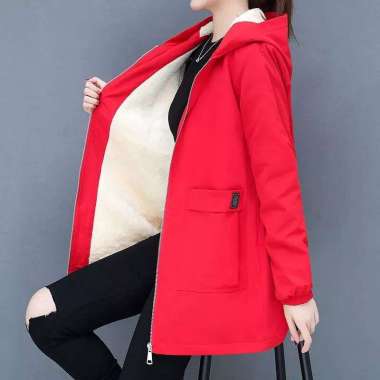 BSND Jaket wanita musim dingin stylish hoodie /JAKET WINTER LUCU WANITA KOREA / JAKET COAT IMPORT WA