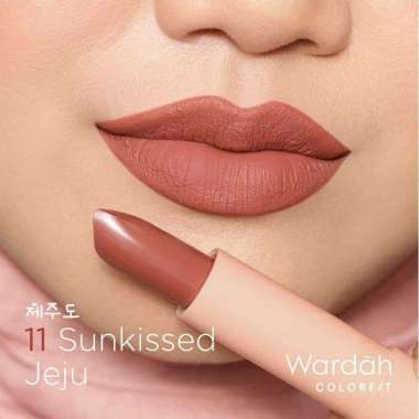 WARDAH COLORFIT ULTRALIGHT MATTE LIPSTICK 11 Sunkissed Jeju
