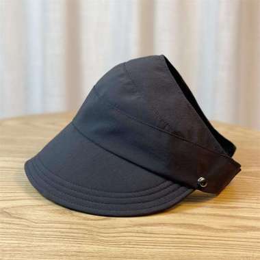 FG Topi Wanita Pelindung UV Matahari Topi Gaya Korea Terbaru Import Topi Cadar Visor Lipat Bucket Mu