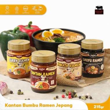 Kantan Bumbu Instant Kuah Ramen Udon Jepang Halal Curry Ramen