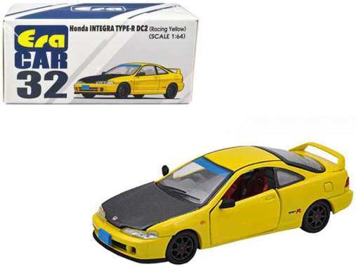 1/64 ERA CAR HONDA INTEGRA TYPE-R DC2 RACING YELLOW