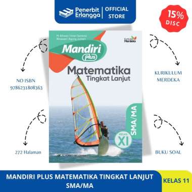 MANDIRI PLUS MATEMATIKA TINGKAT LANJUT SMA/MA KELAS 11 KURIKULUM MERDEKA