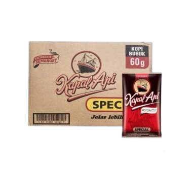 Promo Harga Kapal Api Kopi Bubuk Special 65 gr - Blibli