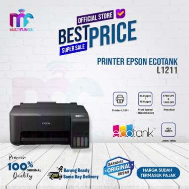 Printer Epson L1211 EcoTank Garansi Resmi