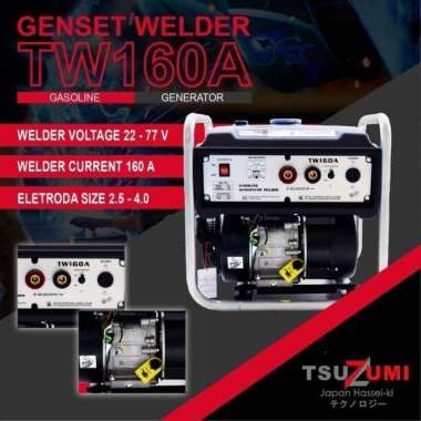 Tsuzumi Genset Las TW160A SSI / Welding Generator Las