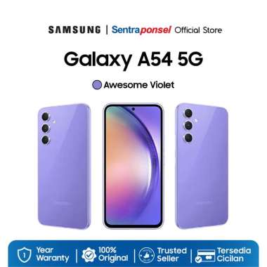 Handphone Samsung Galaxy A54 5G NFC 8GB+128GB Violet