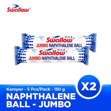 Swallow Kamper Jumbo Naphthalene Ball 5's X3 Triple Pack