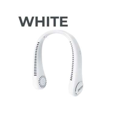 Goto Zephyr Kipas Angin Gantung Leher Mini Fan Kecil Portable USB WHITE