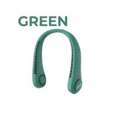 Goto Zephyr Kipas Angin Gantung Leher Mini Fan Kecil Portable USB GREEN