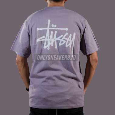 STUSSY BASIC STUSSY MAUVE TEE (100% AUTHENTIC) XL