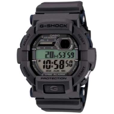 Casio G-Shock GD-350-8DR Jam Tangan Digital Pria Abu-abu, Diameter 50.8mm, Ketahanan Air 200m
