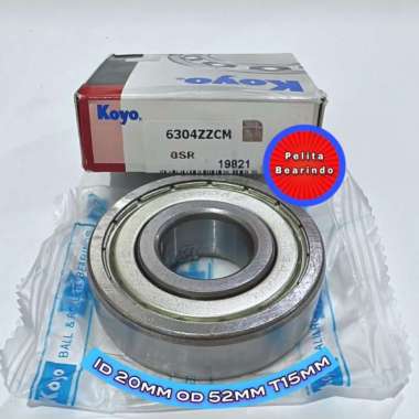 Bearing 6304 ZZ Koyo 6304ZZ Tutup Besi