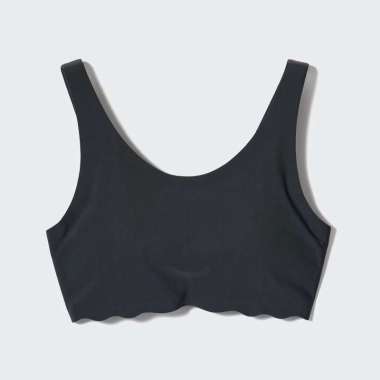 UNIQLO GIRLS AIRism Miniset Bra anak Perempuan Black 140