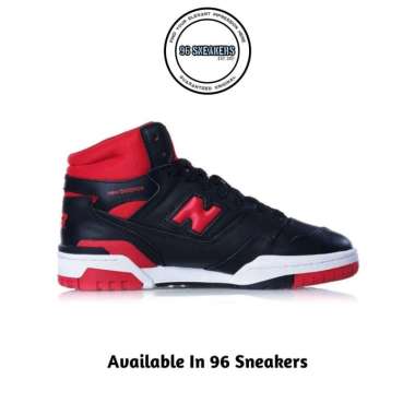 Sepatu Sneakers Pria New Balance 650R Black Red (BB650RBR) ORIGINAL