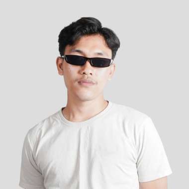 Prodigo * Kacamata HItam Pria Madara I Kacamata Gaya I Kacamata Wanita I Sunglasses Fashion MOTIF 3