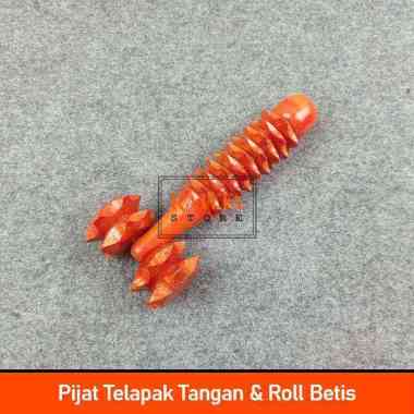 KT111 - 2in1 Refleksi telapak tangan kombinasi Roller Betis / Pijat Telapak Tangan Roll Betis / Tera