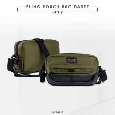 Tas Selempang Pria Sling Bag Darez Pouch Bag Pria Waist Bag Pria - NAVY ARMY