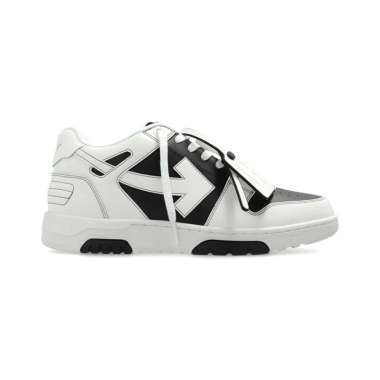 [12.12 Dealcember] Off-White Out Of Office 'OOO' Color Block Sneakers White Black Men 43 White,Multi