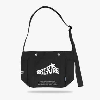 OOTDSUPPLY Sling Bag Canvas Culture Dark Army & Broken White l Canvas Bag l Slingbag Skena | Hand Ba