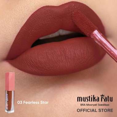 Beauty Queen Ultraluscious Matte Lip Cream Mustika Ratu 03 Fearless Star