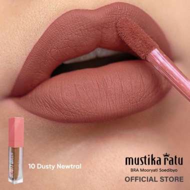 Beauty Queen Ultraluscious Matte Lip Cream Mustika Ratu 10 Dusty Newtral