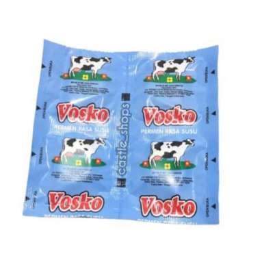 Permen Vosko - Permen - Permen Jadul - Permen jaman 90an Susu