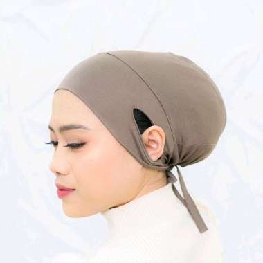 PUSSAT Ciput Lubang Telinga Anti Budeg Jersey Super Inner Lubang Kuping Anti Slip Ciput Azzura Ciput