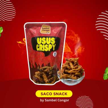 Usus Crispy Pedas Nagih (Enak, renyah dan empuk)