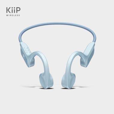 Wireless DTS10 Bluetooth Headphone Bone Conduction Earphone Headset Biru