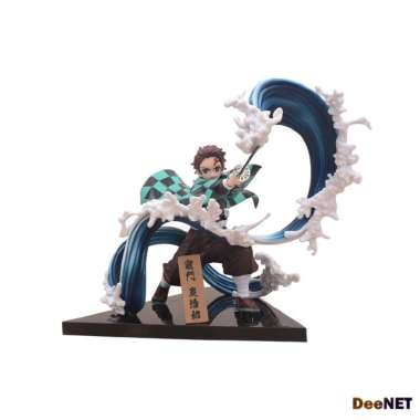Tanjiro Kamado Battle Scene 17cm Action Figure PVC D-MAT016
