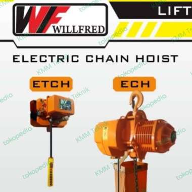 3 TON ELECTRIC TROLLEY FOR ELECTRIC CHAIN HOIST WILLFRED 3T + HOOK