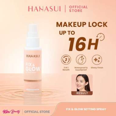 Hanasui Fix & Glow Setting Spray 60ml