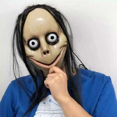 Topeng Halloween Mask Topeng Seram Topeng Hantu MOMO MASk 522-18