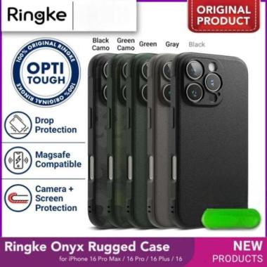 Ringke Onyx Case iPhone 16 Pro Max / 16 Pro / Plus iPhone 16 Pro Max Black
