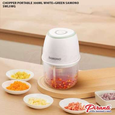 SAMONO Mini Chopper Blender Portable Gilingan Mini Bumbu dan Daging dengan USB Type C