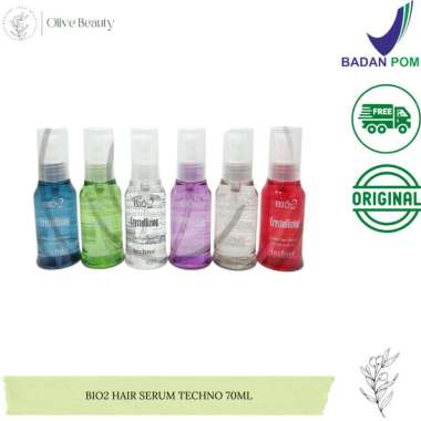 BIO2 HAIR SERUM TECHNO 70ML PUTIH