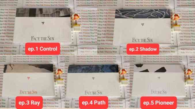 Seventeen Face The Sun Photobook [Vol.4] Official Album SEALED ep. 1 control