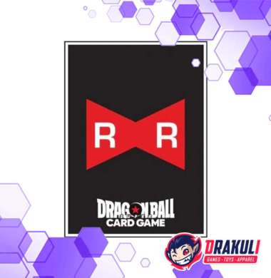 TCG Dragon Ball Fusion World Card Game Official Card Sleeve - Red Ribbon Army