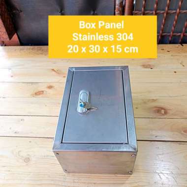 Box Panel Listrik/ Panel Box Listrik Stainless Indoor 20 x 30 x 15 cm