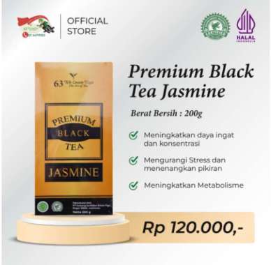 TEH 63 Premium Black Tea Jasmine