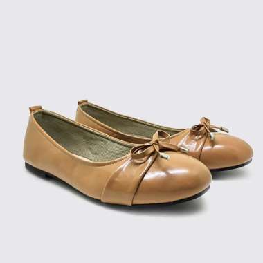 Bellina Big Size - Sepatu Wanita Tape Tali Pita Ukuran Jumbo 40-45 Flat Shoes Casual Party Original 